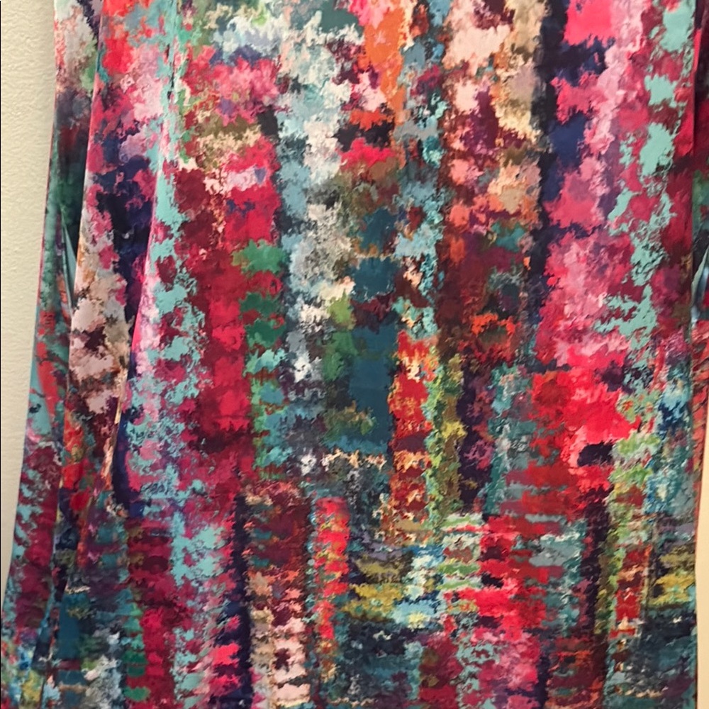 Nicole Miller Painted Maxi Dress - Picture 6 of 10
